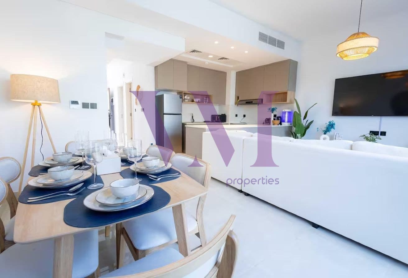 Fully Furnished 2 Bedrooms + Maid For Rent — Al Hamra Village