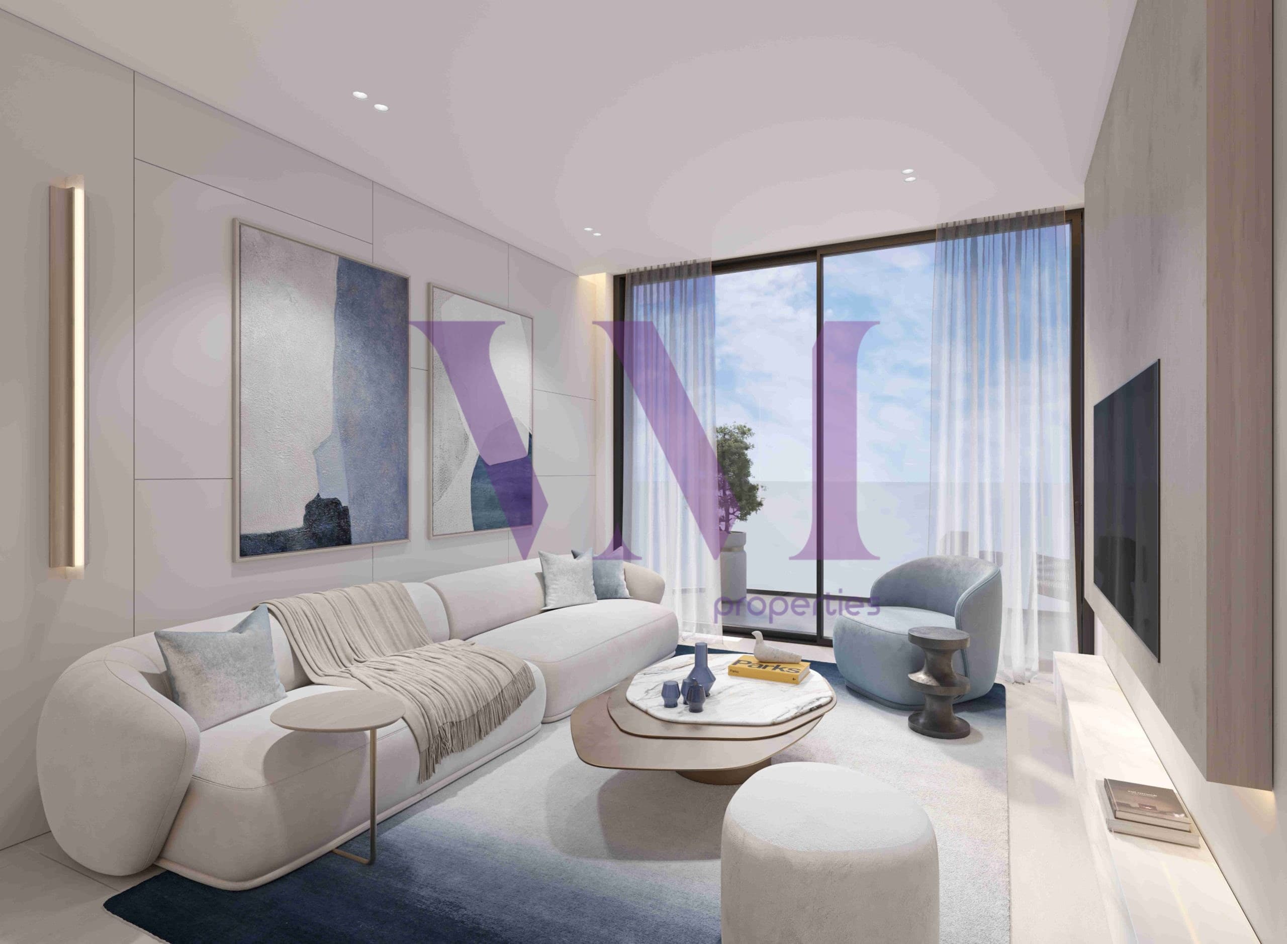 Luxury 1-Bed Apartment, Arthouse Residences — Al Marjan Island