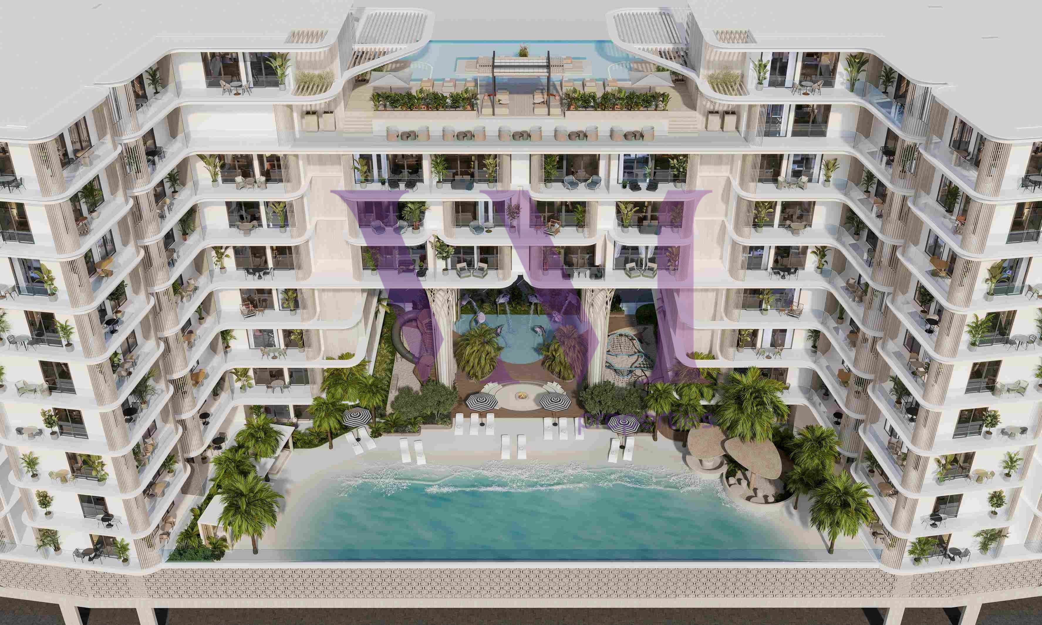 Luxury 1-Bed Apartment, Arthouse Residences — Al Marjan Island