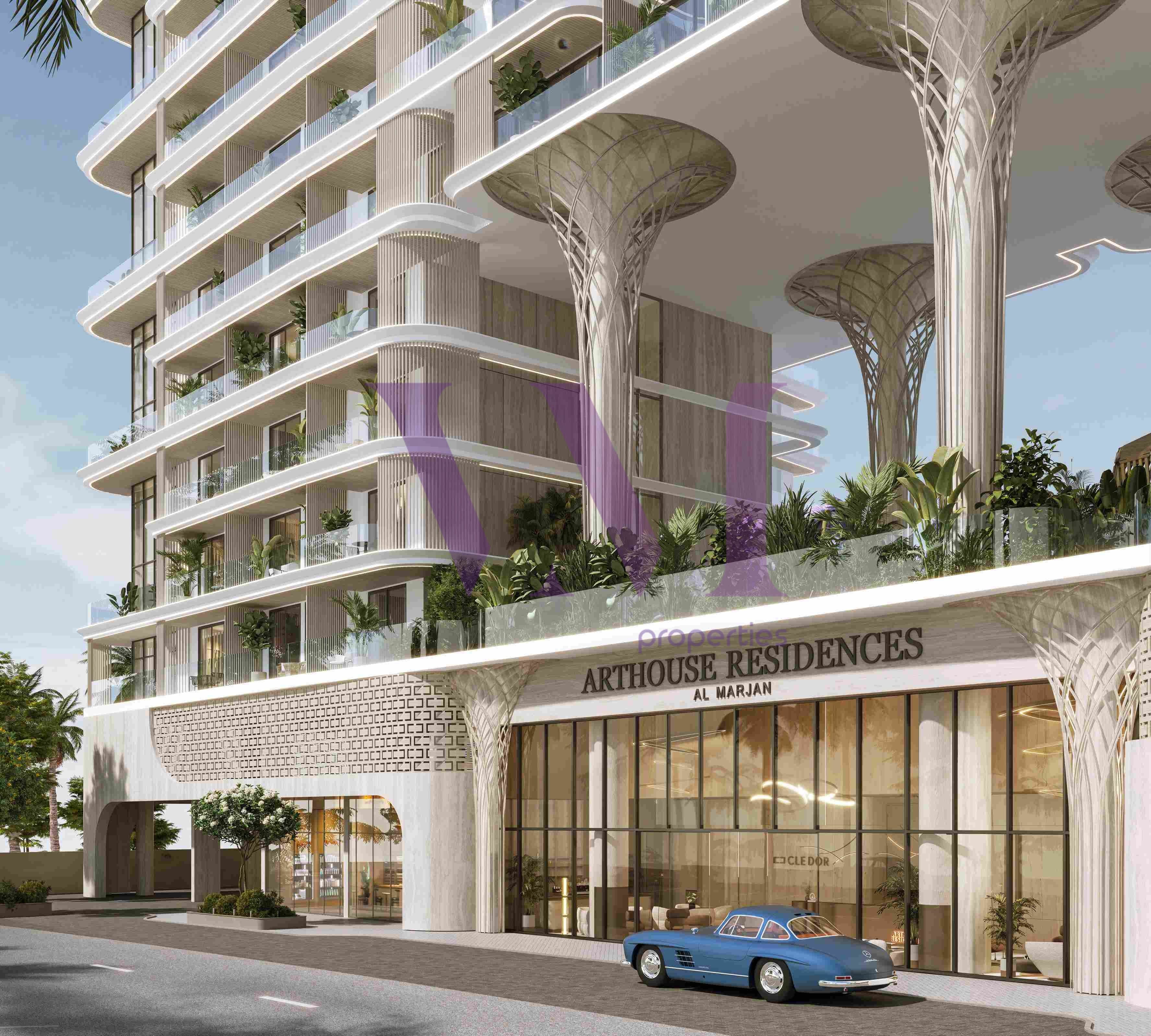 Luxury 1-Bed Apartment, Arthouse Residences — Al Marjan Island