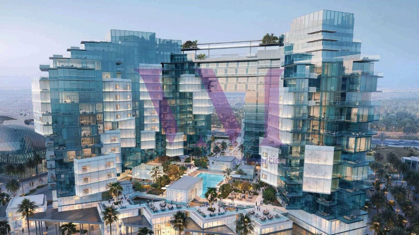 Ice Beach Furnished 1-Bed Apartment, Marjan Beach — Al Marjan Island