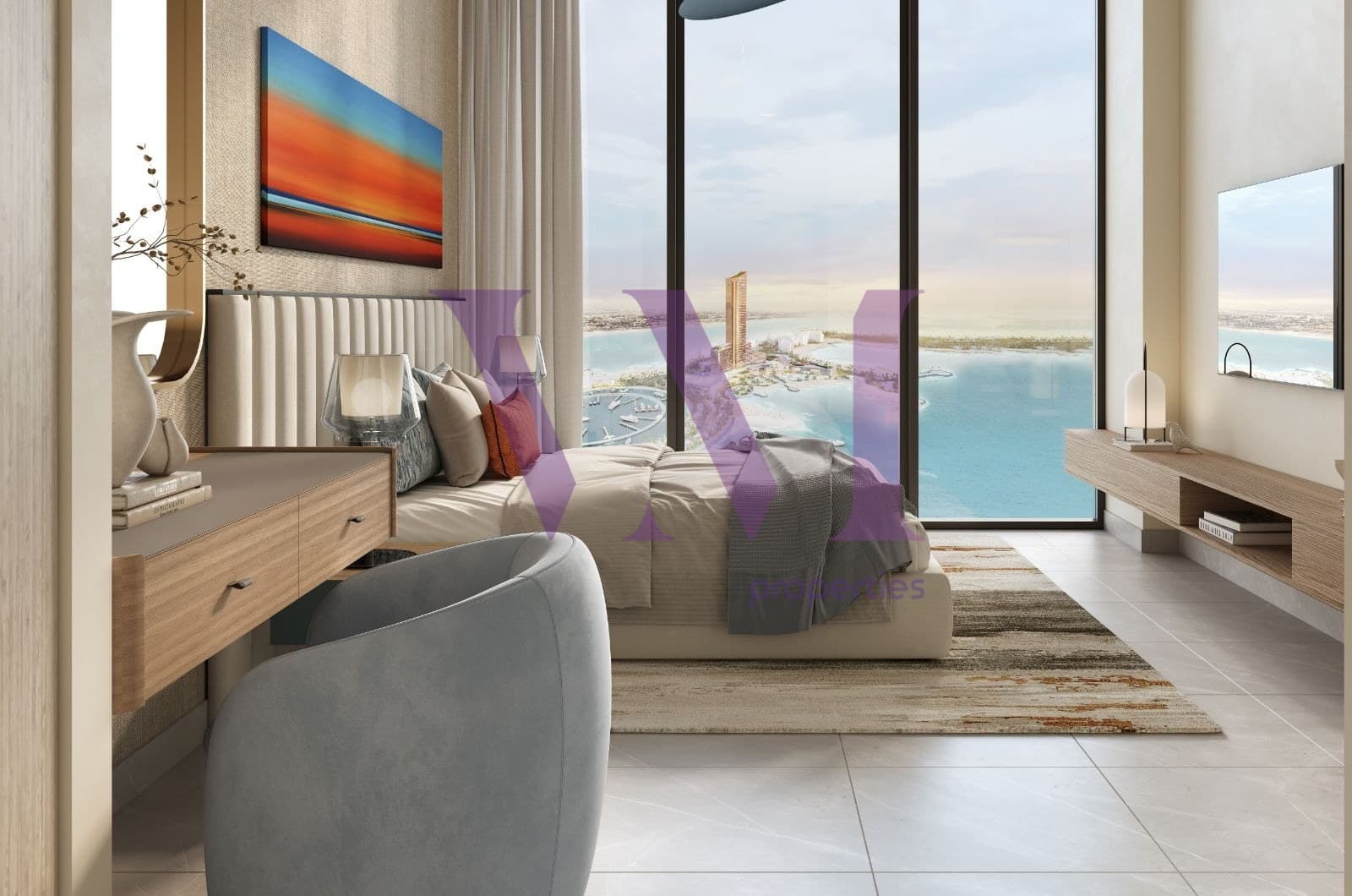 2 BR Apartment | Marina and Sea View | AL Hamra — Al Hamra Village