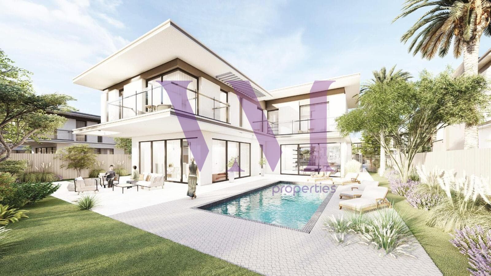 Luxury Fully Furnished Beachfront villa | Below OP — Al Hamra Village
