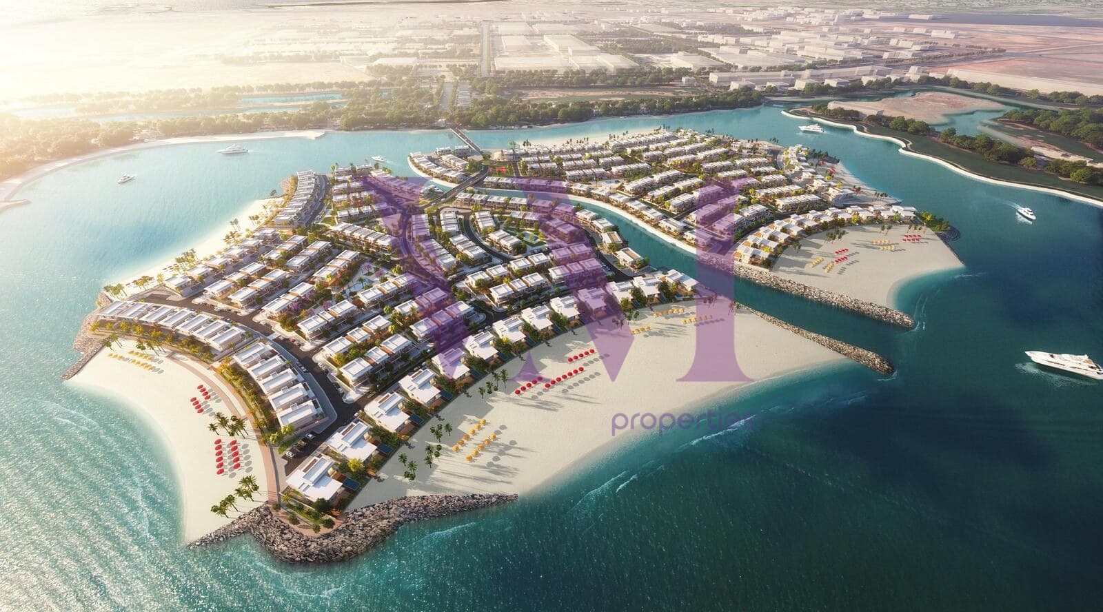 Luxury Fully Furnished Beachfront villa | Below OP — Al Hamra Village