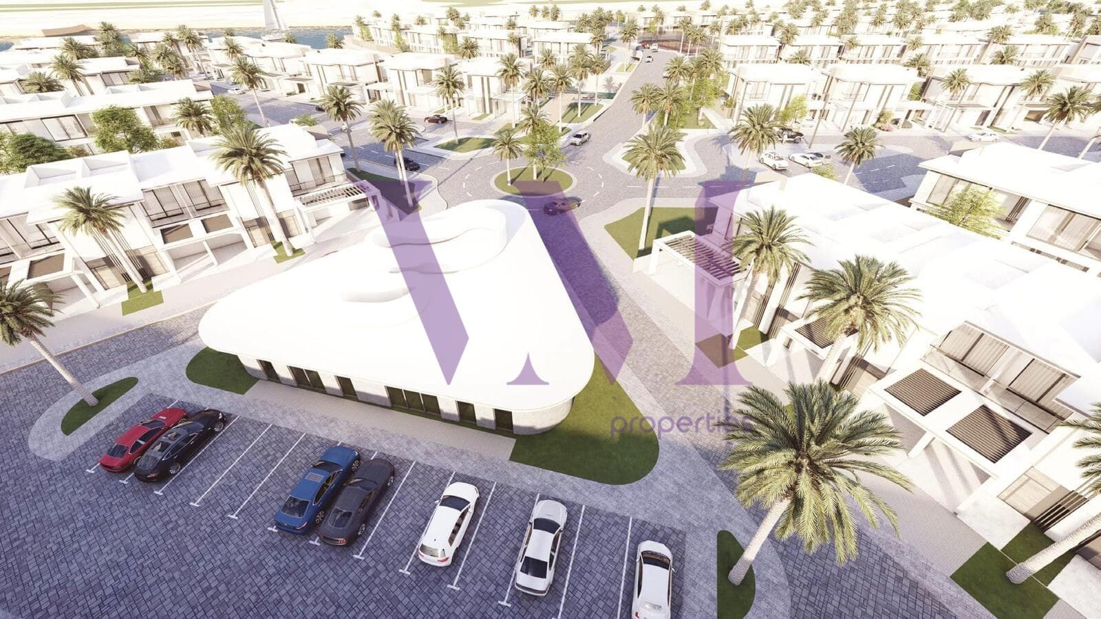 Luxury Fully Furnished Beachfront villa | Below OP — Al Hamra Village