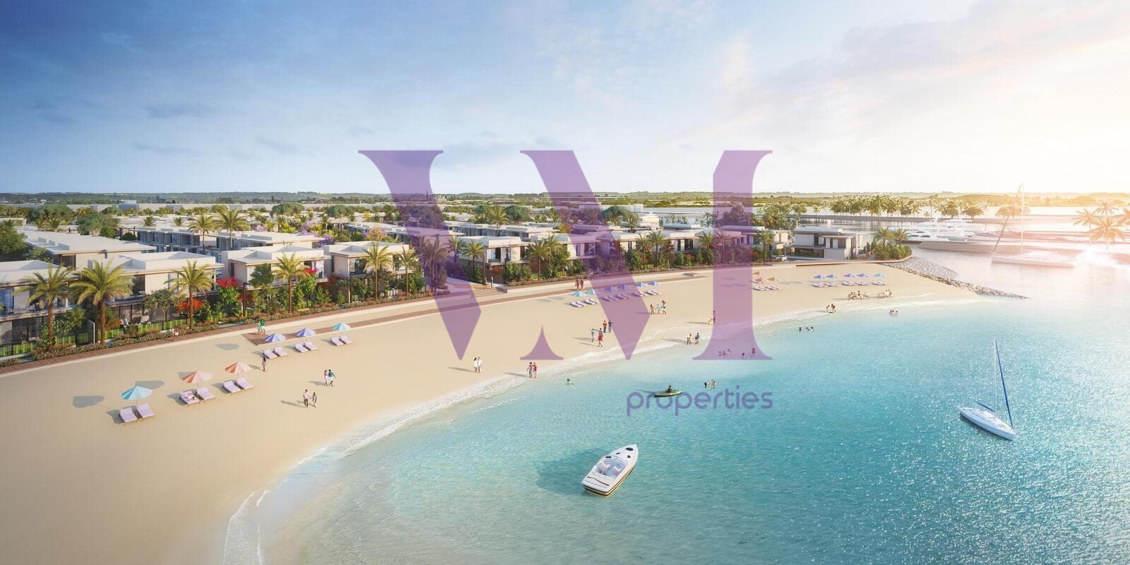 Luxury Fully Furnished Beachfront villa | Below OP — Al Hamra Village