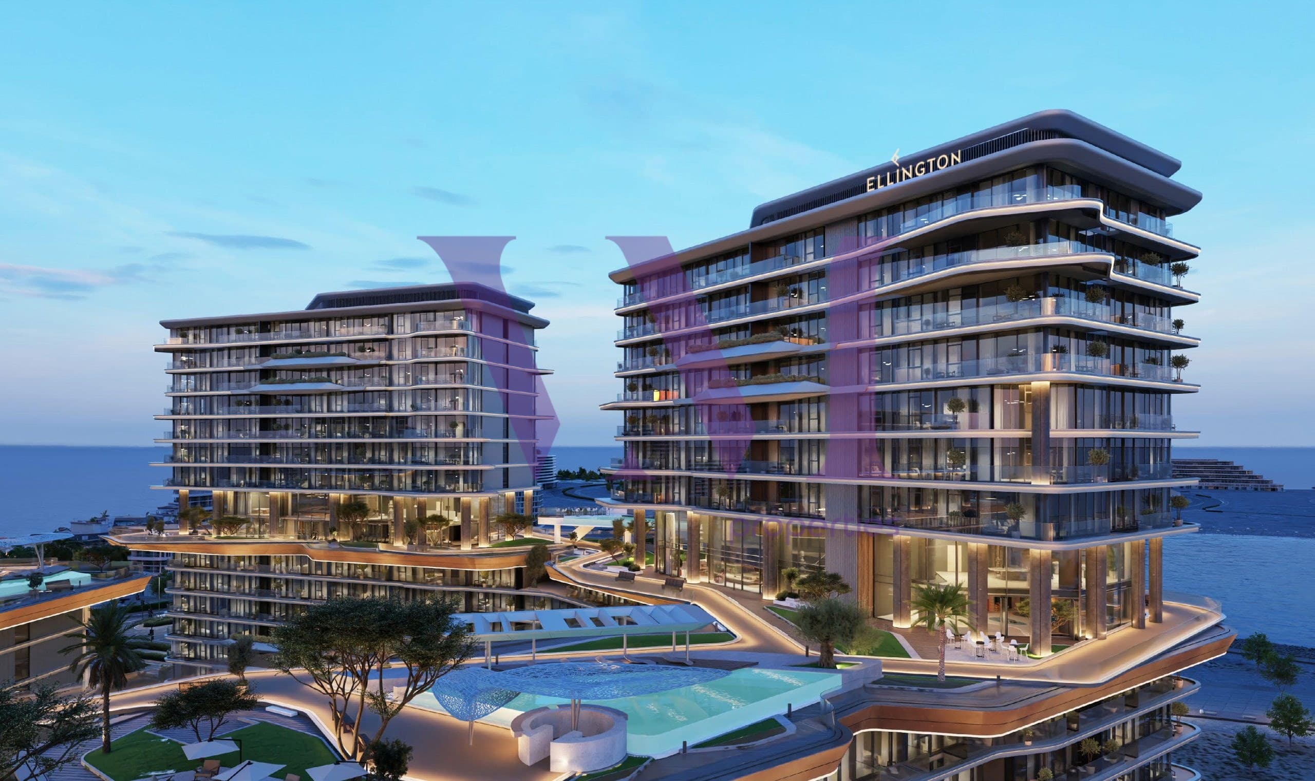 2 BR Apartment | Secondary Sea View | Costa Mare — Al Marjan Island