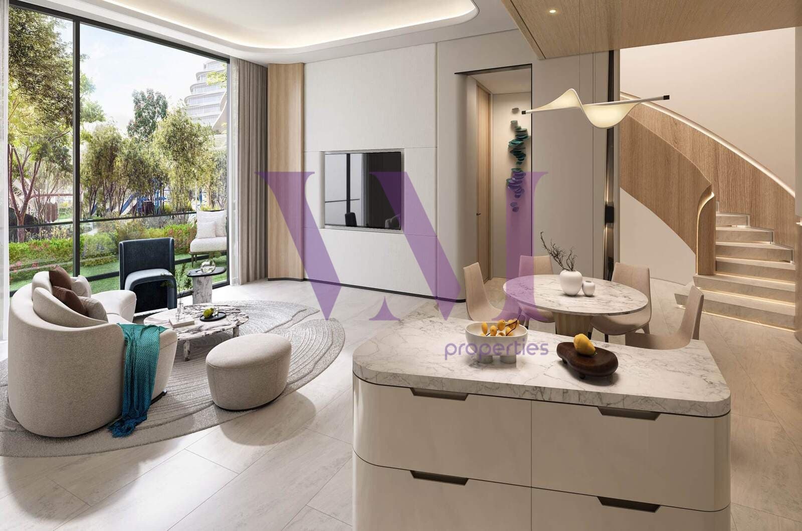 4Bd+maids / private pool with spacious balcony — Al Marjan Island