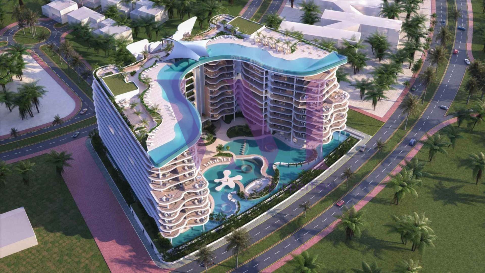1 BR SUITE | Sea + Casino + Fireworks | High Floor — Al Marjan Island