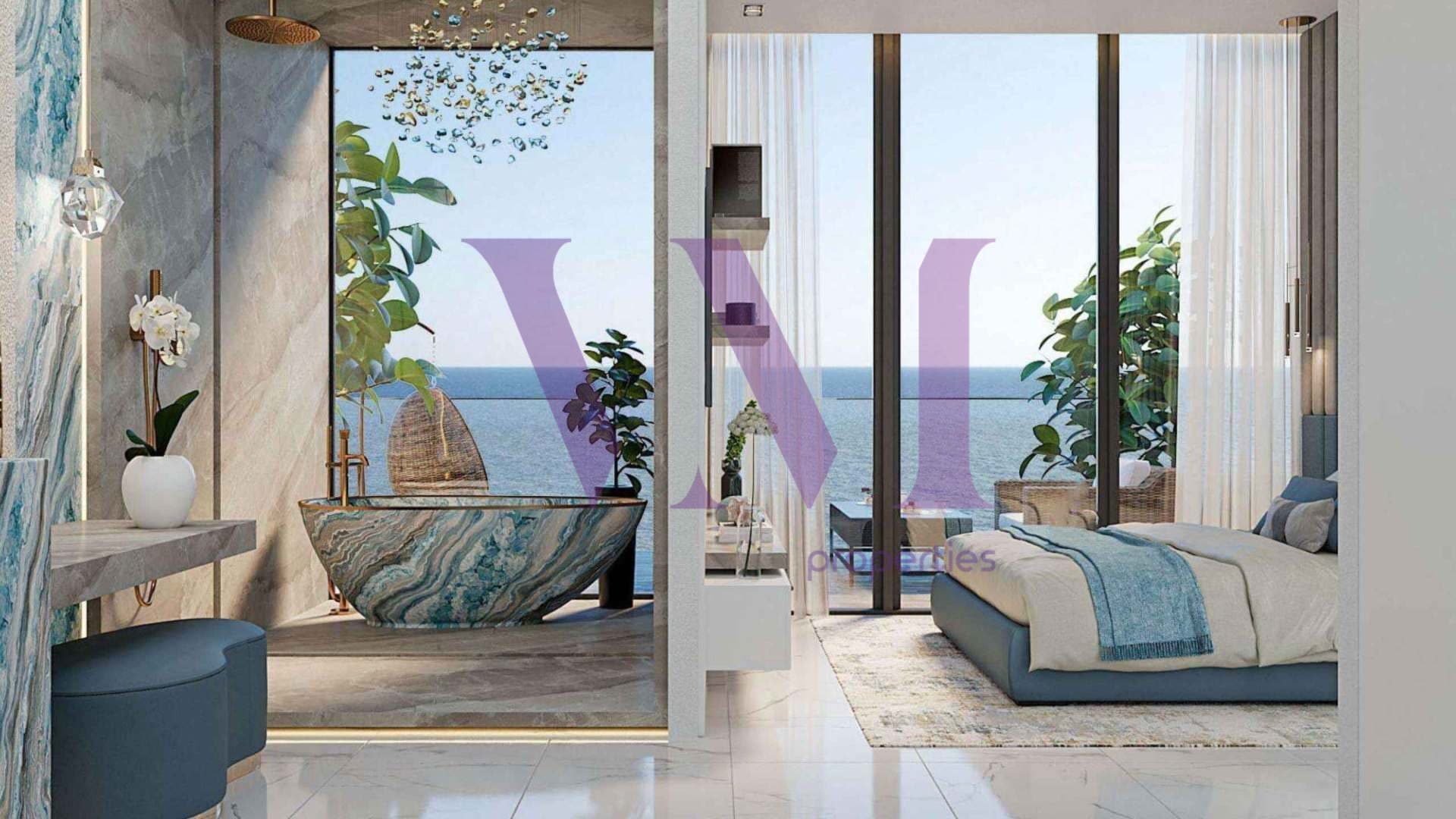 1 BR SUITE | Sea + Casino + Fireworks | High Floor — Al Marjan Island