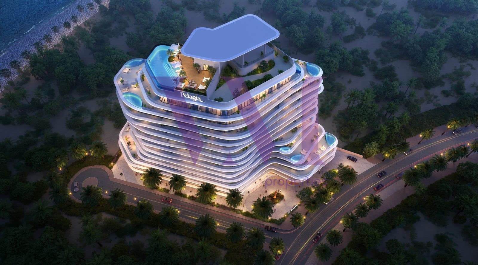 Furnished 2-Bed Apartment at Pelagia, RAK — Al Marjan Island