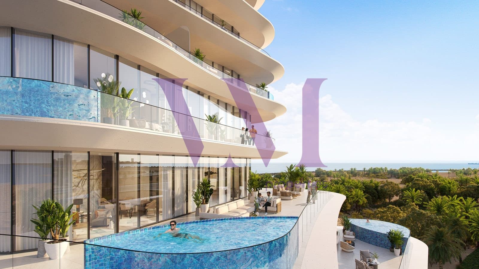 Furnished 2-Bed Apartment at Pelagia, RAK — Al Marjan Island