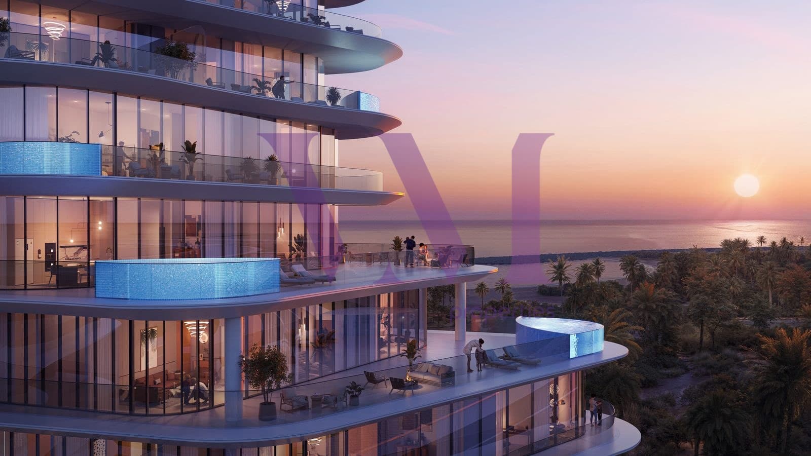 Furnished 2-Bed Apartment at Pelagia, RAK — Al Marjan Island