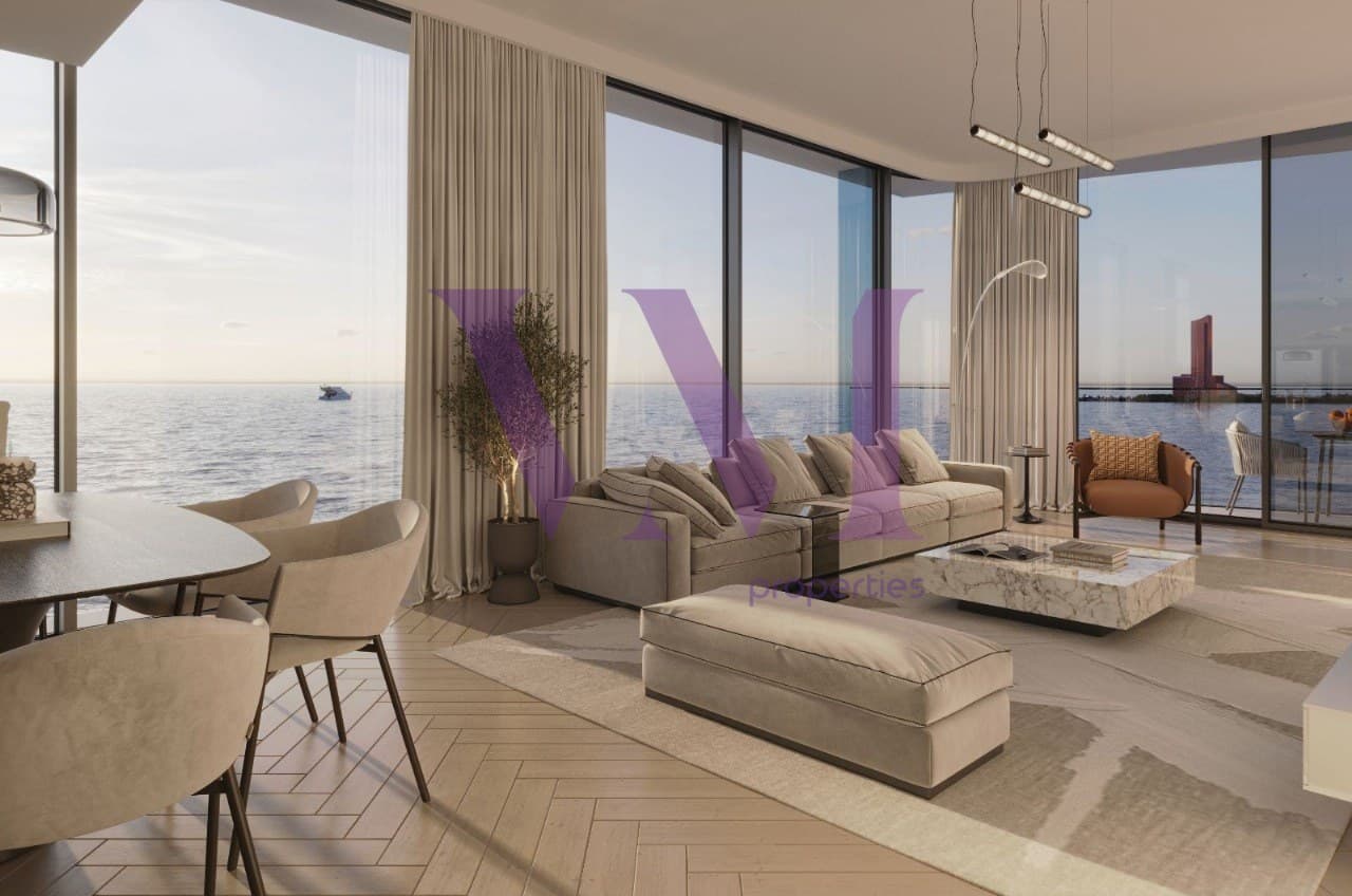 High Floor | 2 Bedroom | Casino Sea View — Al Marjan Island