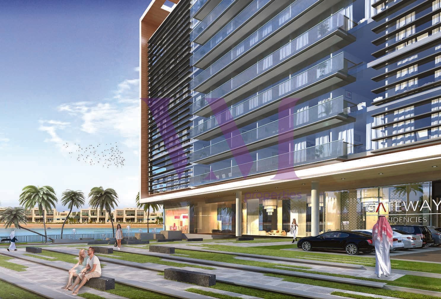 1-BDR PREMIUM | Amazing Lagoon View | Gateway 1 — Mina Al Arab