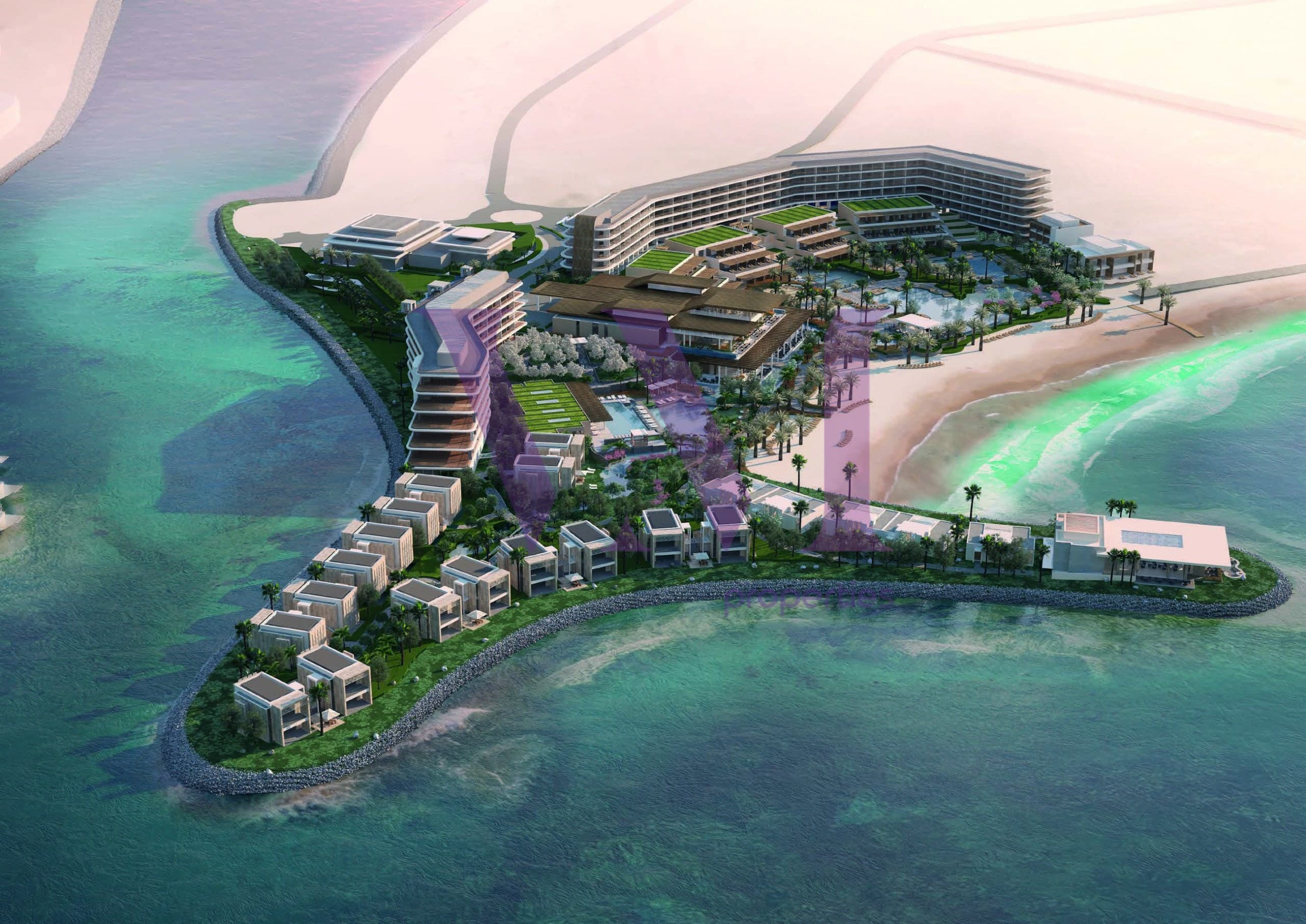 Apartment for sale | Full Lagoon View | 1 BED — Mina Al Arab