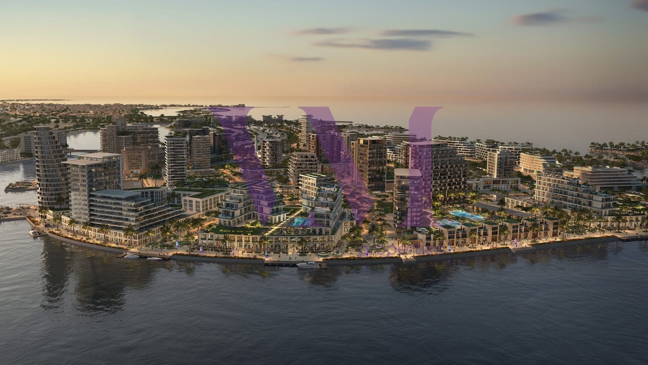 Modern 2BR Apartment at Mirasol II, RAK — Mina Al Arab