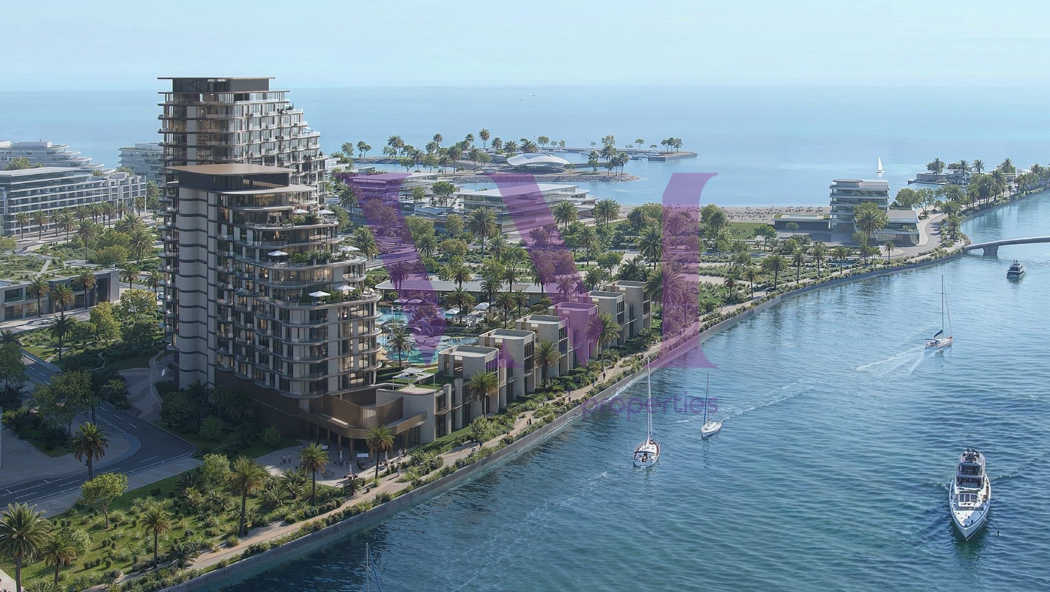 Modern 2BR Apartment at Mirasol II, RAK — Mina Al Arab