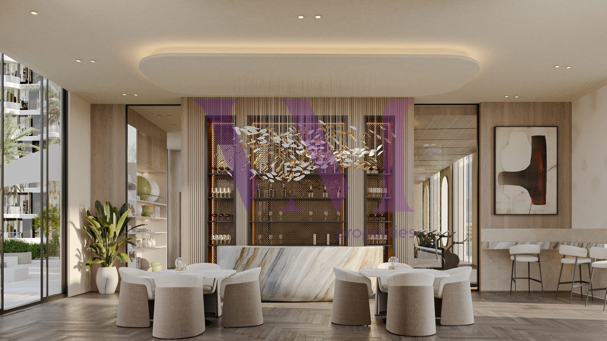 Modern 2BR Apartment at Mirasol II, RAK — Mina Al Arab