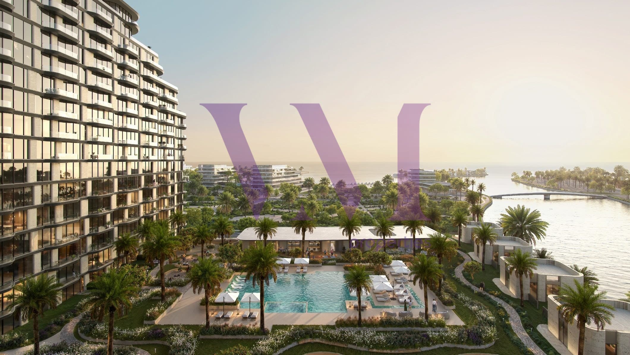 Modern 2BR Apartment at Mirasol II, RAK — Mina Al Arab