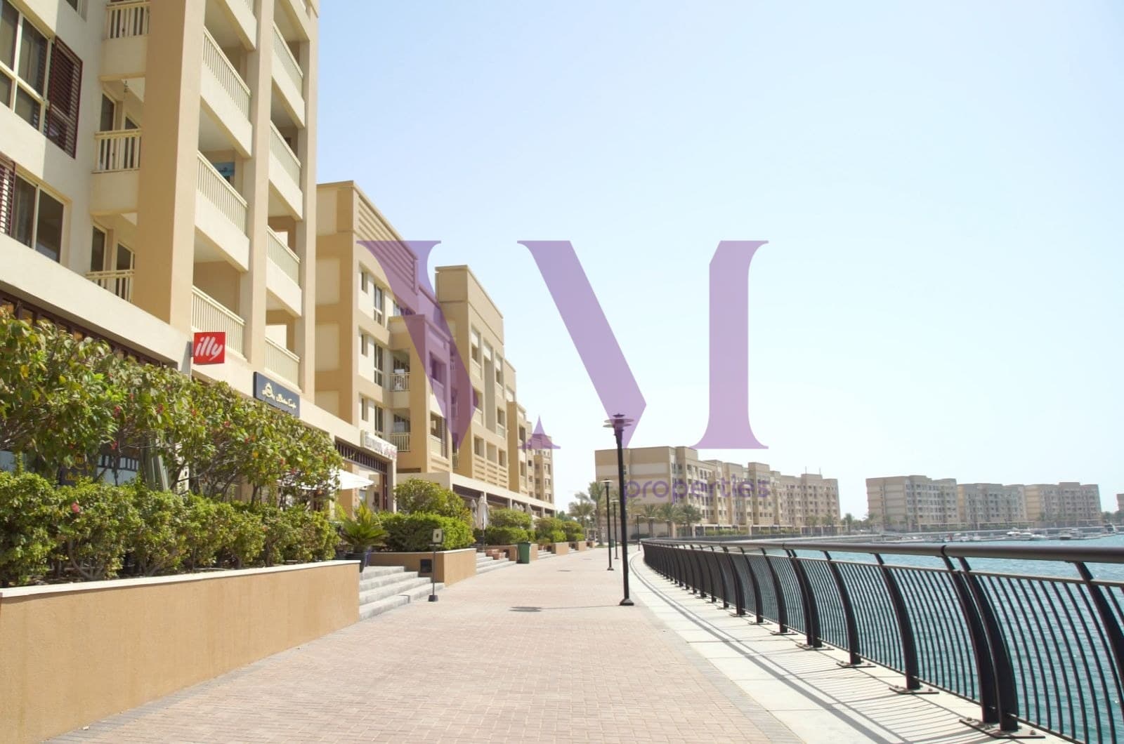 Spacious 1BR | The Lagoons, Building 17 | For Rent — Mina Al Arab