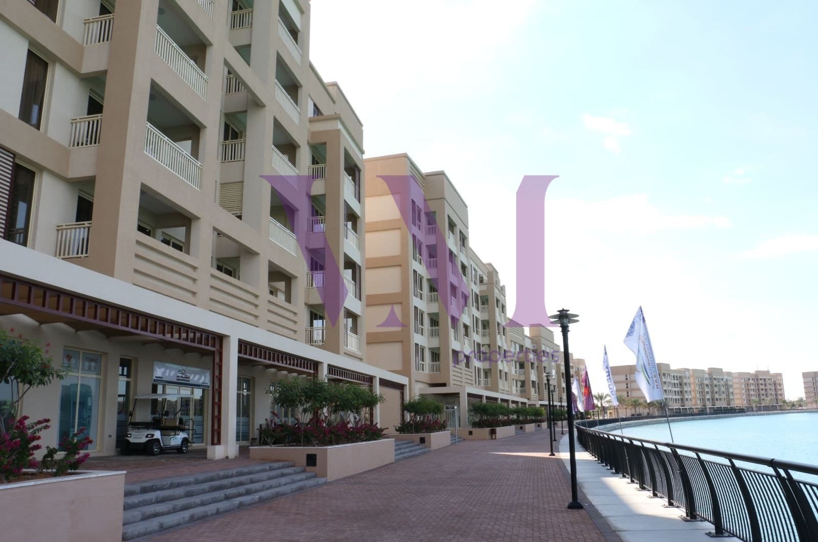 Spacious 1BR | The Lagoons, Building 17 | For Rent — Mina Al Arab